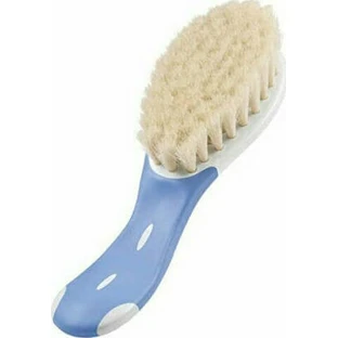NUK Baby Brush Supersoft with Natural Hair 10.256.371 - Blue