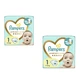 PAMPERS Babywindeln Premium Care No.1 für 2-5kg Value Pack 50x2 100 Stück