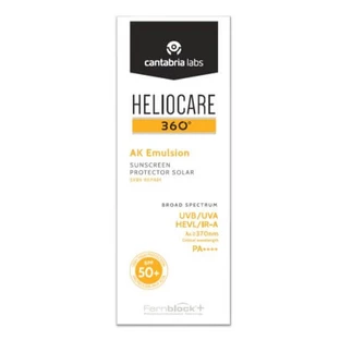 Emulsión protectora solar AK con FPS 50 Heliocare 360, 50 ml, Cantabria Labs