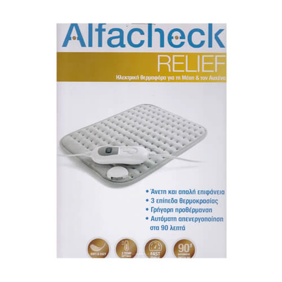ALFACHECK Alivio Termo Eléctrico para el Medio y Cuello