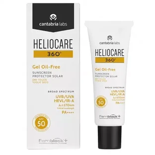 Heliocare 360 Color Zonnebeschermingsgel met SPF 50+, Nunata Pearl, 50 ml, Cantabria Labs