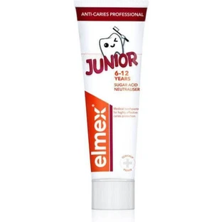 ELMEX Junior Anti-Caries Professionele Tandpasta Voor Kinderen 6-12 jaar 75ml