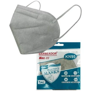 BARBEADOR Volwassen masker FFP2 NR Grijs 20 Stuks