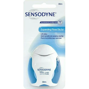 SENSODYNE Hilo dental extensible Sensodyne Hilo dental para limpieza interdental 30m