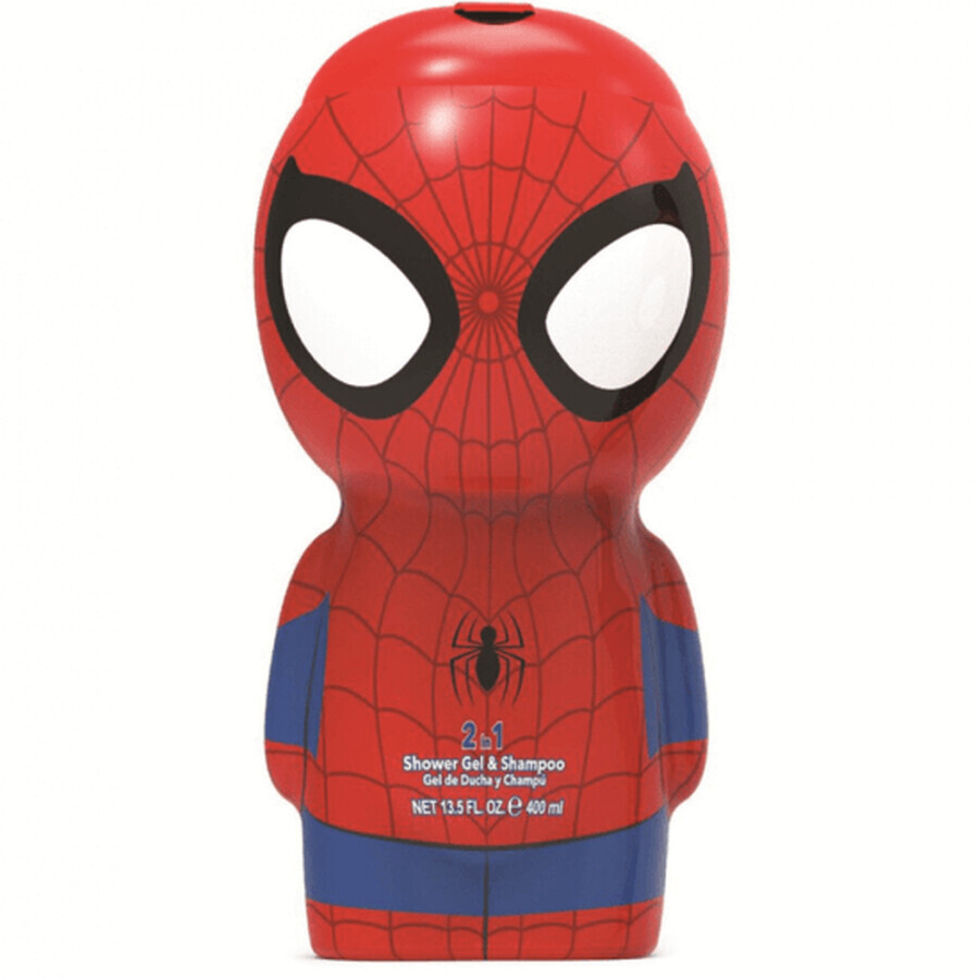 Comprar Gel de ducha y champú infantil Spiderman, 400 ml, Air Val Gel de ducha y champú infantil Spiderman, 400 ml, Air Val