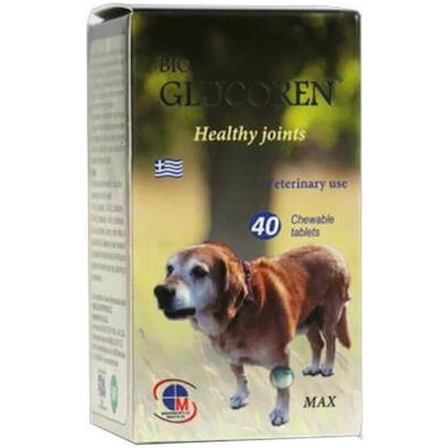 MEDICHROM Bio Glucoren Gezonde Gewrichten Voor Honden met Gewrichtsproblemen 40 Tabletten