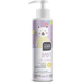 PHARMALEAD Babymelkcrème gezicht & lichaam, Hydraterende melk voor gezicht en lichaam, 150ml