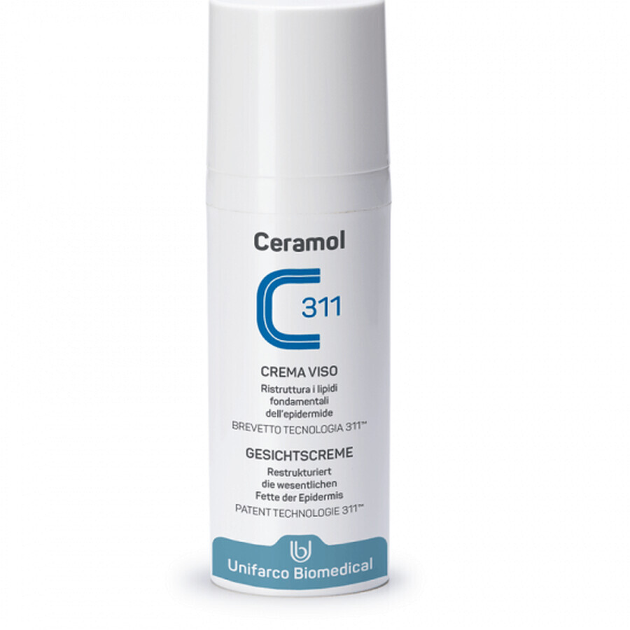 Comprar Crema facial hidratante para pieles sensibles reactivas, 50 ml, Ceramol Crema facial hidratante para pieles sensibles reactivas, 50 ml, Ceramol