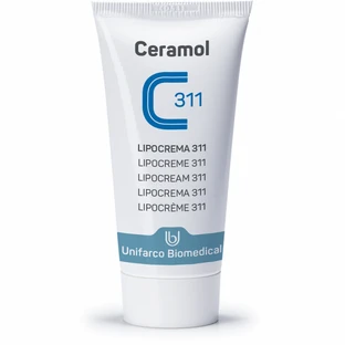 Tratamiento localizado, eczema y dermatitis atópica Lipocream, 50 ml, Ceramol