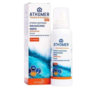 ATHOMER Babies & Adults Mist Isotonic Decongestant Sea Water With Propolis 100ml