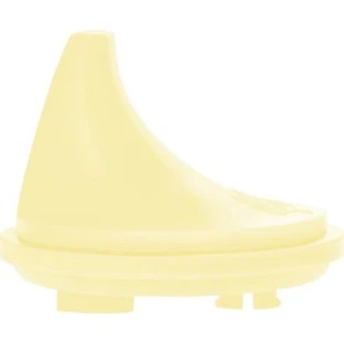MAM Boquilla blanda y válvula de silicona para copas 4m+ en varios colores - Amarillo