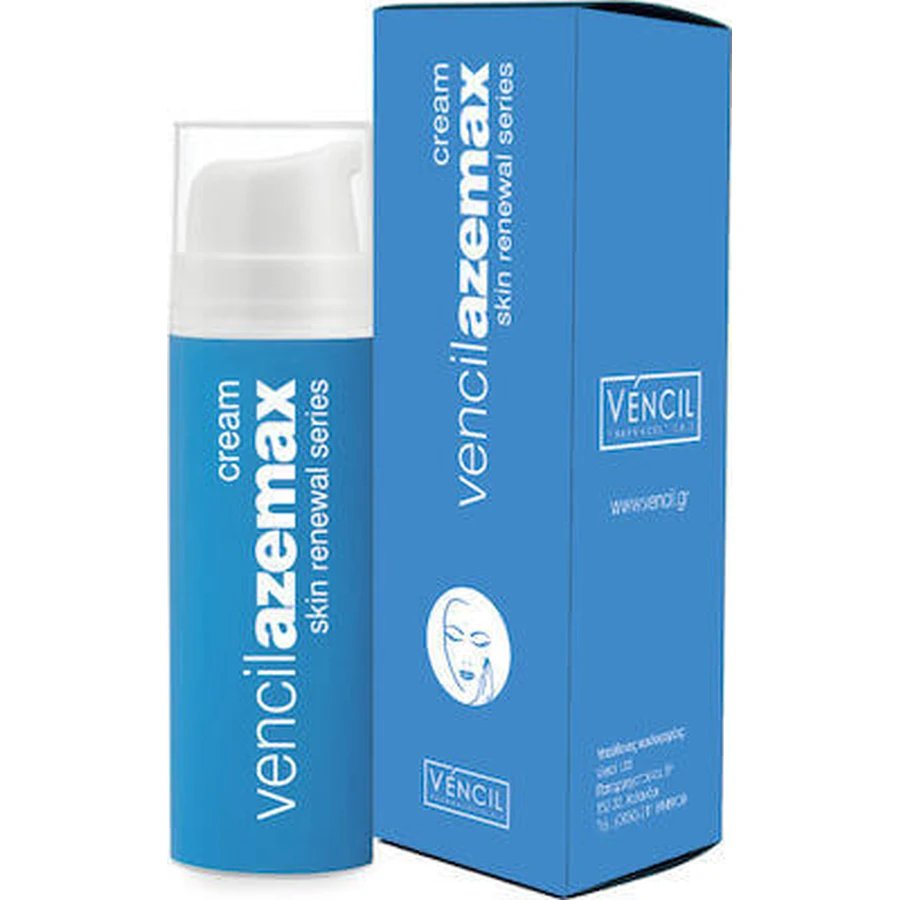 VENCIL Azemax 24 Hour Acne Face Cream with Hyaluronic Acid & Vitamin C 50ml