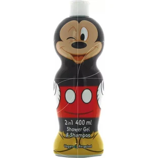 AIR-VAL International Gel douche et shampooing Mickey pour enfants 400ml