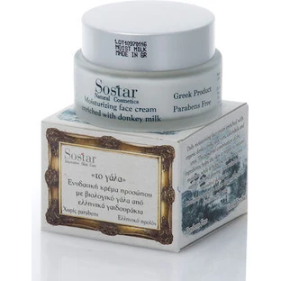 SOSTAR "The Milk" Hydraterende Gezichtscrème Met Biologische Ezelinnenmelk 50ml