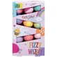 CHIT CHAT Fizzy Wizzy Bath Fizzers Geschenk-Set - Set mit Badebombe in 10 verschiedenen Düften 10x50gr