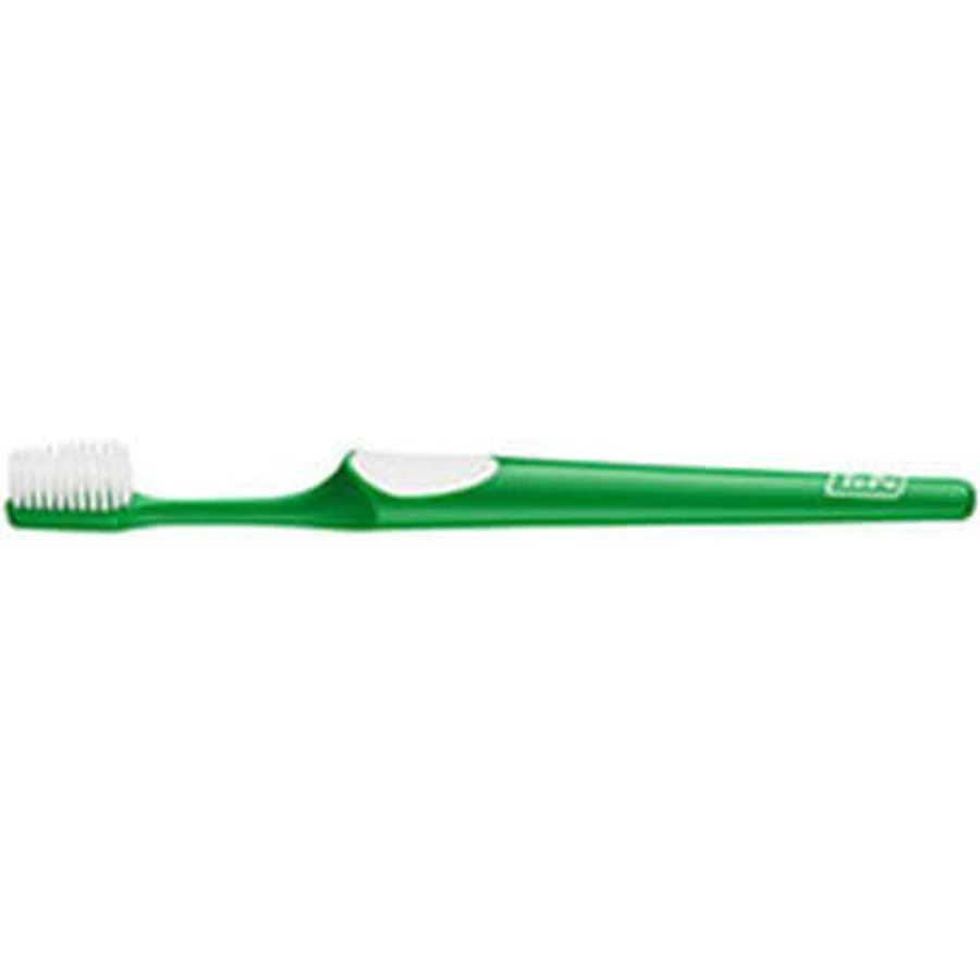 TEPE Supreme Soft Soft Toothbrush with Small Head in Various Colors - Green/White