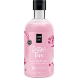 LAVISH CARE Duschgel British Rose Feuchtigkeitsspendendes & pflegendes Duschgel mit Rosenduft 500ml