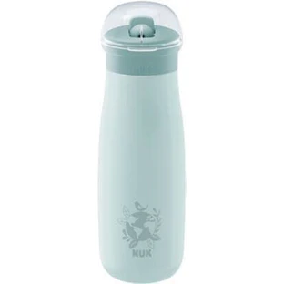 Vaso NUK Cup Mini-Me Flip de acero inoxidable para 12+ meses, con velcro [10.225.328].