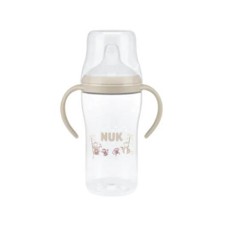 NUK Perfect Match Trainingsfles met Tuitje Aap 6+ Maanden 260ml