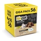 RISPET Colchones Absorbentes De Suelo Para Mascotas 60x90 14x4=56 Piezas Caja