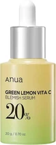 ANUA Green Lemon Vita C Blemish Serum with Vitamin C &amp; Vitamin E for Shine 20ml
