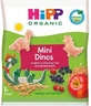 HiPP Mini Dinos Dinosaurussen Biologisch product van granen &amp; vruchtensappen Vanaf het 1e jaar 30gr