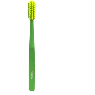 FREZYDERM Cepillo de Dientes Verde Suave Cepillo de Dientes Para Adultos Color Verde 1 pieza
