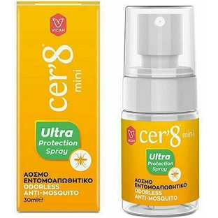 CER'8 Geurloze Insectenwerende Minispray Geschikt voor Kinderen 30ml