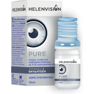 HELENVISION Pure 0,1% oogdruppels oogoplossing 10ml