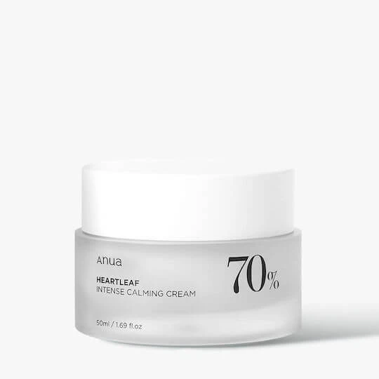 ANUA Heartleaf 70% Intense Calming Cream Moisturizing Cream, 50ml