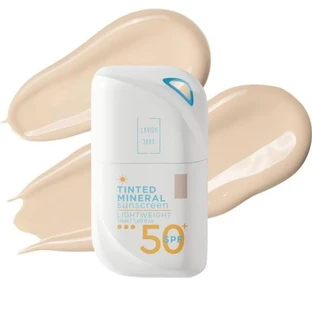 LAVISH CARE Zonnebrandcrème Getint Mineraal SPF 50+ No1 Light 50ml