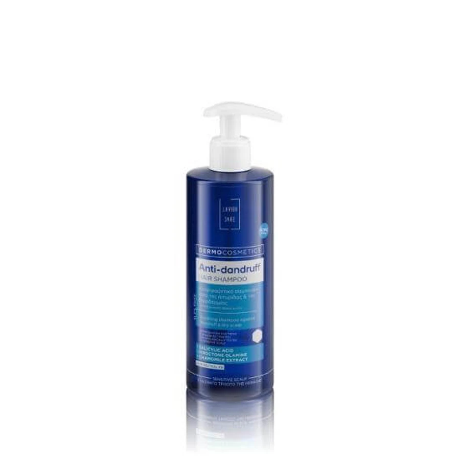 LAVISH Care Dermocosmetics Anti-Dandruff Hair Shampoo Sensitve Sculp Daily Shampoo for Dry Skin, Dandruff & Sensitivity of the Hair 400ml + 100ml Gift