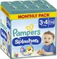 PAMPERS Splashers Luier Zwemkleding Nr 3-4 Voor 6-11kg 96 stuks Doos
