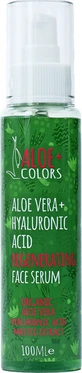 ALOE+ COLORS Aloe Vera + Hyaluronic Acid Regenerating Face Serum Moisturizing Face &amp; Eye Serum 100ml