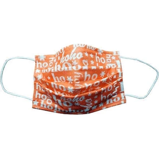 POLI MEY MED Wegwerp kerstmaskers 3ply met Ho-Ho-Ho ontwerp x50