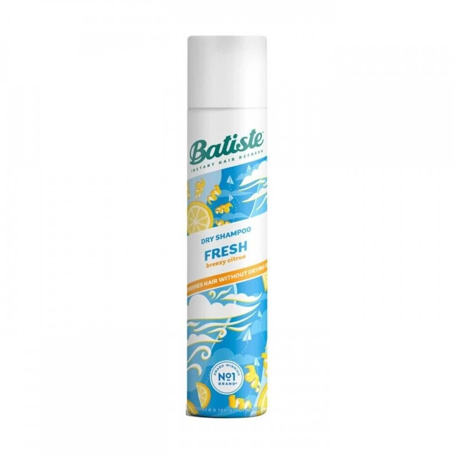 BATISTE Fresh Dry Shampoo for Color Retention For Dyed Hair 200ml