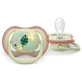 AVENT Silicone Ultra Air Fopspeen voor 6-18 maanden 2 stuks Unisex [SCF087/17]