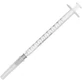 ALFASHIELD Luer Slip 1ml Jeringa Con Aguja 27G x 1/2" 100 Piezas