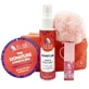 ALOE+COLORS Promo The Signature Cosmetic Bag Bruma para el cabello y el cuerpo 100ml, Aceite de manos Charm, 5ml & Bolsa para el cuerpo
