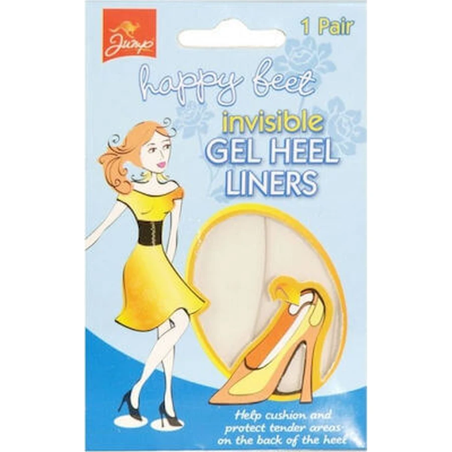 HAPPY FEET Siliconen kussentjes voor schoenen met hak 2 stuks