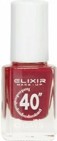 ELIXIR 40″ Up To 8 Days Gloss Long Lasting Nail Polish Quick Dry 381 Currant 13ml