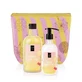 LAVISH CARE Lemon Tart Christmas Set Bath &amp; Shower Gel 500ml &amp; Glitter Body Lotion 300ml