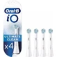 ORAL B Recambios iO Ultimate Clean Blanco Cabezales de recambio para cepillo de dientes eléctrico 4 piezas