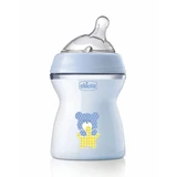 CHICCO Biberon en plastique avec tétine en silicone pour 2+ mois 250ml [81323-20]