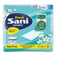 SANI Serviettes hygiéniques Sensitive Fresh à usage spécial avec parfum Maxi Plus 90x60cm x15 pièces