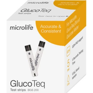 MICROLIFE GlocoTeq BGS 200 Blutzuckerstreifen 50 Stück