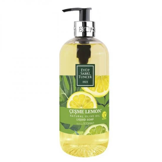 Liquid soap with natural olive oil Cesme Lemon, 500 ml, Eyup Sabri…