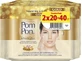 POM PON Flüssige Intensiv-Makeup-Entfernungstücher für alle Hauttypen 2x20 Stück