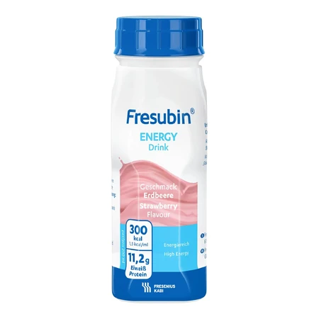 Fresubin Energy with strawberry flavor, 24 x 200 ml, Fresenius Kabi