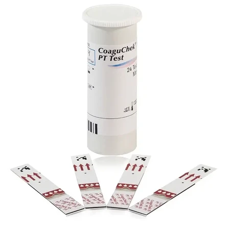 INR Test Kit for CoaguChek XS, 2 x 24 pieces, Roche